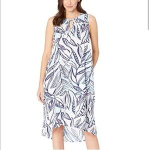 FRESH PRODUCE Ada Palm Leaves Print Dress S